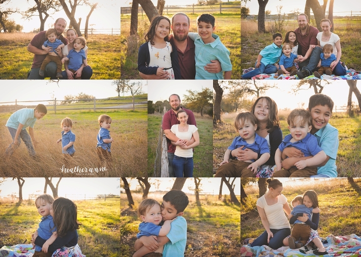 hill country family photos